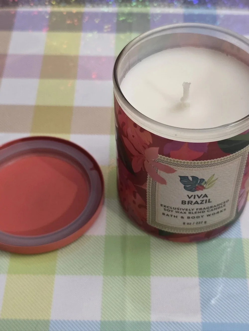 Bath Body Works Viva Brazil Tropical Summer Body Butter and Candle Set NEW RARE